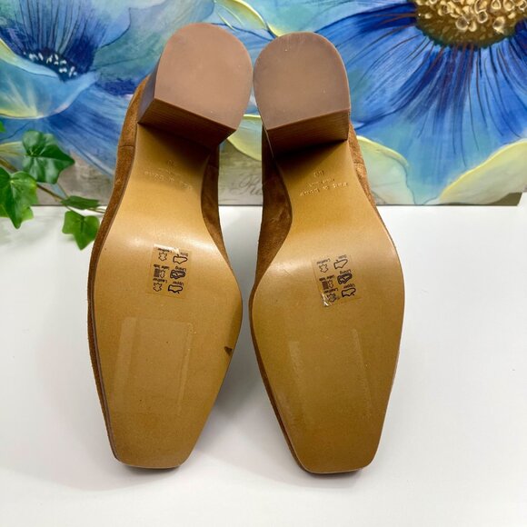 rag & bone Astra 65MM Suede Ankle Boots in brown size 36 / US 6 - Picture 11 of 11